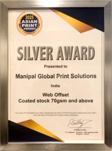 Silver Award –Web Offset Coated Stock