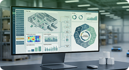 MGPS warehouse management system with real time reporting